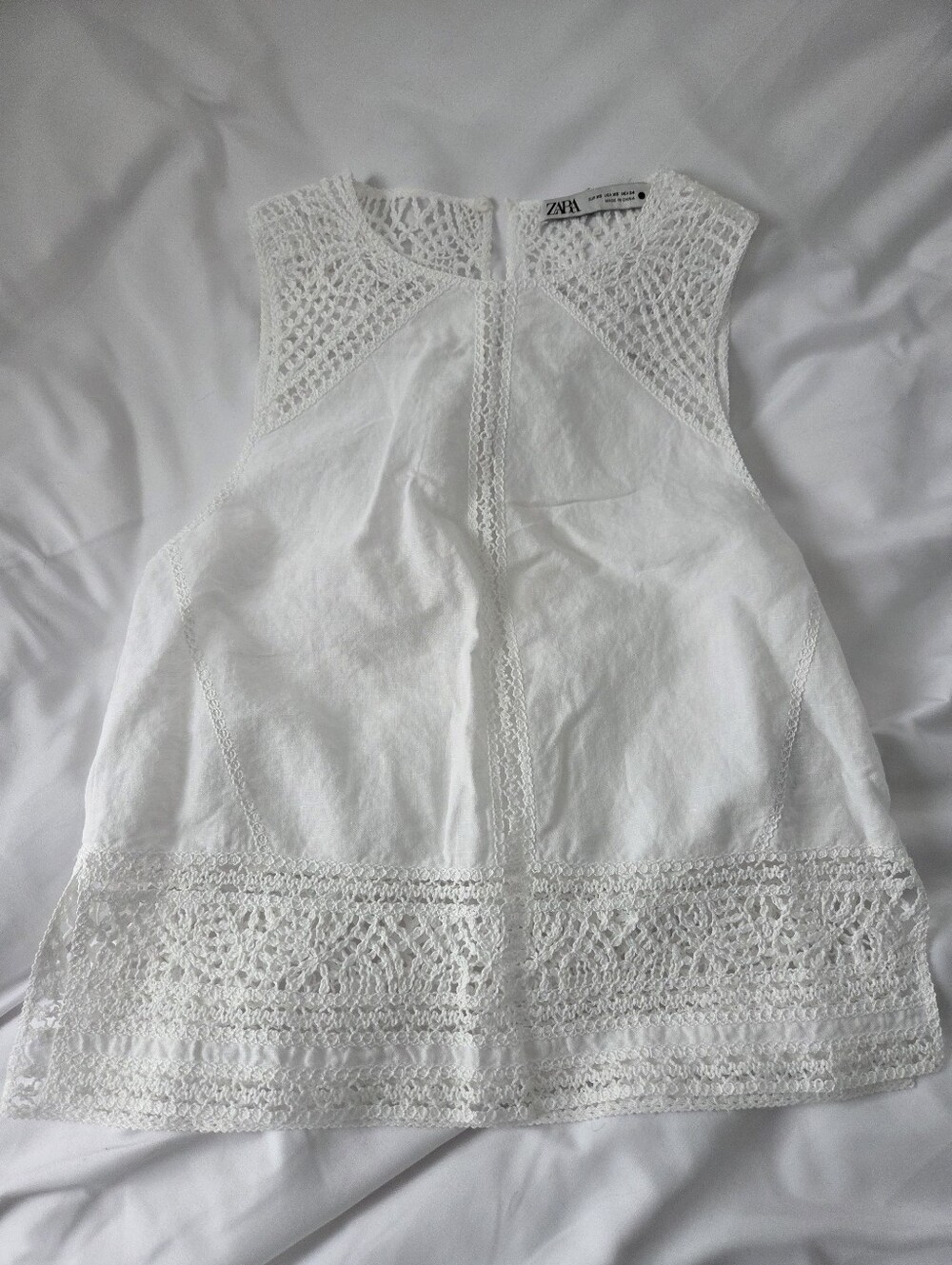 Zara Sleeveless Blouse XS
